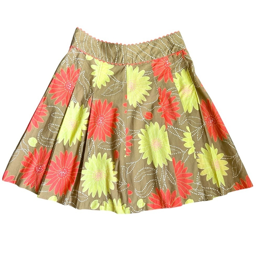 5/$25 Liz Claiborne women’s floral knee length A-line skirt size 4
